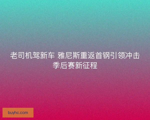 老司机驾新车 雅尼斯重返首钢引领冲击季后赛新征程